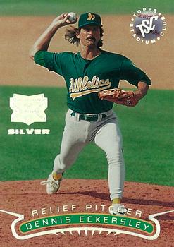 1996 Stadium Club - Extreme Players Silver #NNO Dennis Eckersley Front