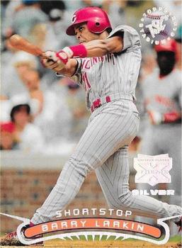 1996 Stadium Club - Extreme Players Silver #NNO Barry Larkin Front