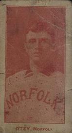 1910 A.W.H. Caramels Virginia League #NNO Bill Otey Front