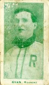 1910 A.W.H. Caramels Virginia League #NNO Ray Ryan Front