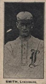 1910 A.W.H. Caramels Virginia League #NNO Arthur Smith Front