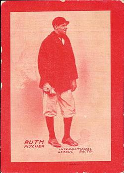 1914 Baltimore News Baltimore Orioles/Terrapins #NNO Babe Ruth Front