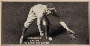 1911 Big Eater Sacramento Sacts #NNO Dick Nebinger Front