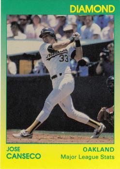 1991 Star Diamond #38 Jose Canseco Front