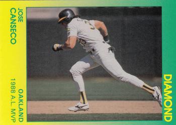 1991 Star Diamond #43 Jose Canseco Front