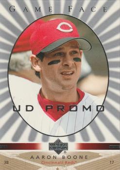 2003 Upper Deck Game Face - UD Promos #33 Aaron Boone Front