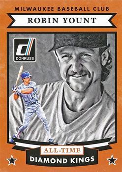 2015 Donruss - All-Time Diamond Kings #8 Robin Yount Front