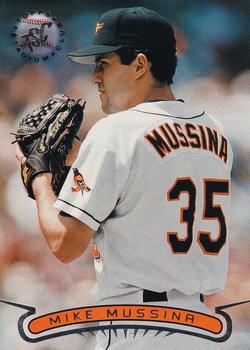 1996 Stadium Club - Silver #6 Mike Mussina Front
