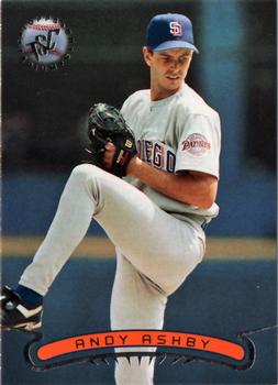 1996 Stadium Club - Silver #134 Andy Ashby Front