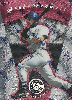 1997 Pinnacle Totally Certified #5 Jeff Bagwell Front