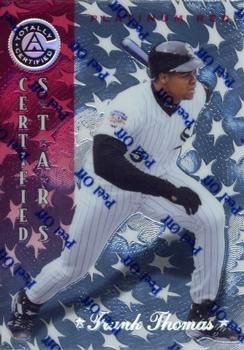 1997 Pinnacle Totally Certified #148 Frank Thomas Front