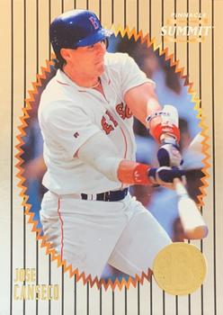 1996 Summit - Silver Foilboard #23 Jose Canseco Front