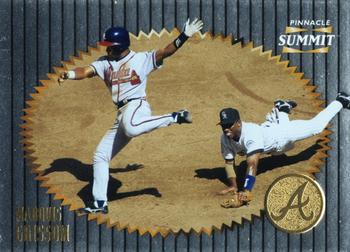 1996 Summit - Silver Foilboard #83 Marquis Grissom Front