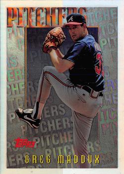 1996 Topps - Mystery Finest Refractors #M2 Greg Maddux Front