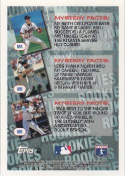 1996 Topps - Mystery Finest Refractors #M6 Garret Anderson Back