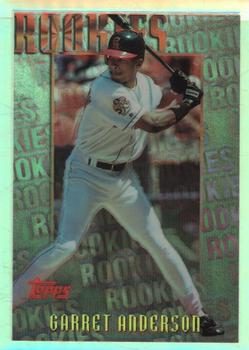1996 Topps - Mystery Finest Refractors #M6 Garret Anderson Front