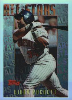 1996 Topps - Mystery Finest Refractors #M8 Kirby Puckett Front