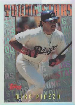 1996 Topps - Mystery Finest Refractors #M12 Mike Piazza Front