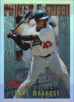1996 Topps - Mystery Finest Refractors #M14 Raul Mondesi Front