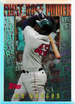 1996 Topps - Mystery Finest Refractors #M19 Mo Vaughn Front