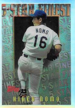 1996 Topps - Mystery Finest Refractors #M22 Hideo Nomo Front
