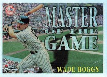 1996 Topps Chrome - Masters of the Game Refractor #MG11 Wade Boggs Front