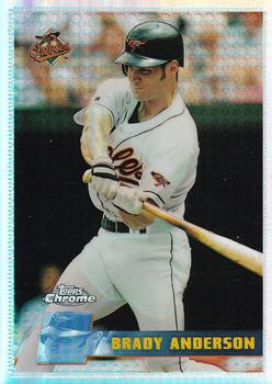 1996 Topps Chrome - Refractors #102 Brady Anderson Front
