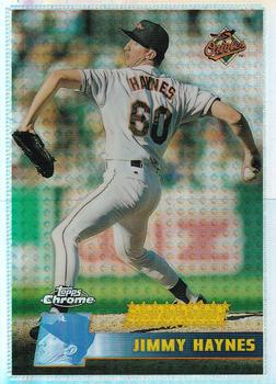 1996 Topps Chrome - Refractors #143 Jimmy Haynes Front