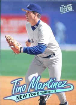 1997 Ultra #100 Tino Martinez Front