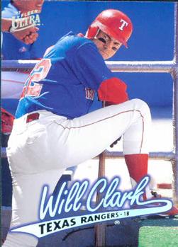 1997 Ultra #130 Will Clark Front