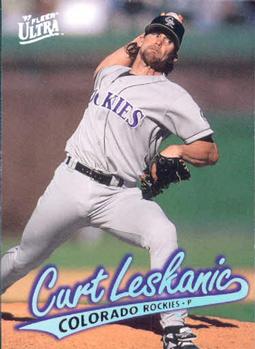 1997 Ultra #186 Curt Leskanic Front
