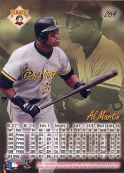 1997 Ultra #264 Al Martin Back