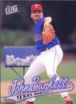 1997 Ultra #332 John Burkett Front