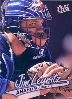 1997 Ultra #338 Jim Leyritz Front