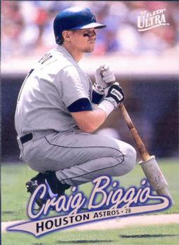 1997 Ultra #343 Craig Biggio Front