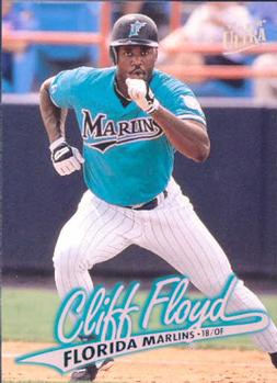 1997 Ultra #372 Cliff Floyd Front