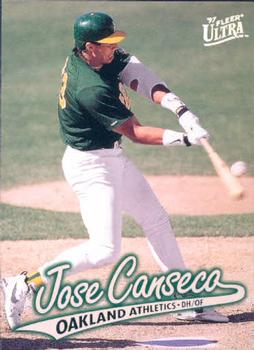 1997 Ultra #376 Jose Canseco Front
