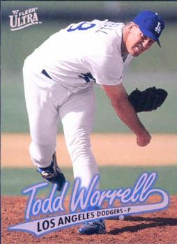1997 Ultra #387 Todd Worrell Front