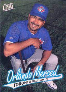 1997 Ultra #434 Orlando Merced Front