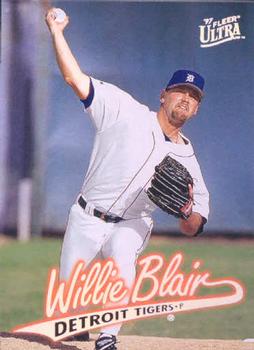 1997 Ultra #496 Willie Blair Front