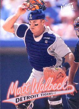 1997 Ultra #517 Matt Walbeck Front