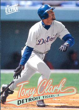 1997 Ultra #58 Tony Clark Front