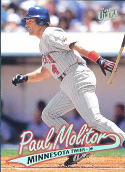 1997 Ultra #90 Paul Molitor Front