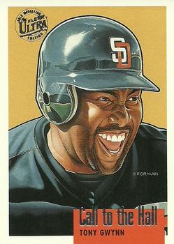 1996 Ultra - Call to the Hall Gold Medallion #3 Tony Gwynn Front