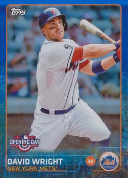 2015 Topps Opening Day - Blue #31 David Wright Front