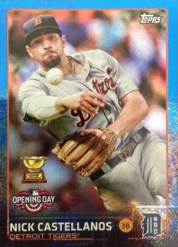 2015 Topps Opening Day - Blue #43 Nick Castellanos Front