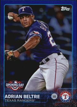 2015 Topps Opening Day - Blue #182 Adrian Beltre Front