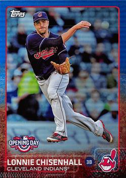 2015 Topps Opening Day - Blue #4 Lonnie Chisenhall Front