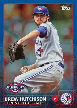 2015 Topps Opening Day - Blue #13 Drew Hutchison Front