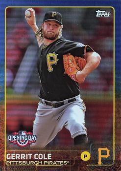 2015 Topps Opening Day - Blue #22 Gerrit Cole Front
